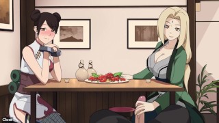 Tsunade Handjob Under Table By Loveskysanx In Naruto Kunoichi Trainer Part 19