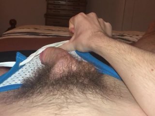 19 Year Old Jesse Gold Plays With His Hairy Dick And Fucks A Toy