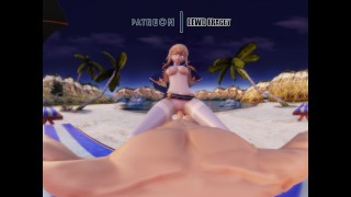 Uncensored Hentai UNCENSORED HENTAI 4K Genshin Impact Jean Beach Cowgirl VR