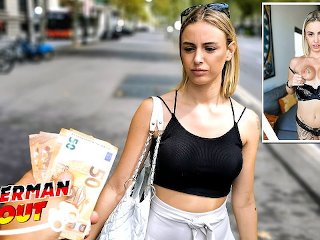 German Scout - Skinny College Teen Lya Missy I Eye Rolling Orgasm At Pickup Casting Fuck Premium 1