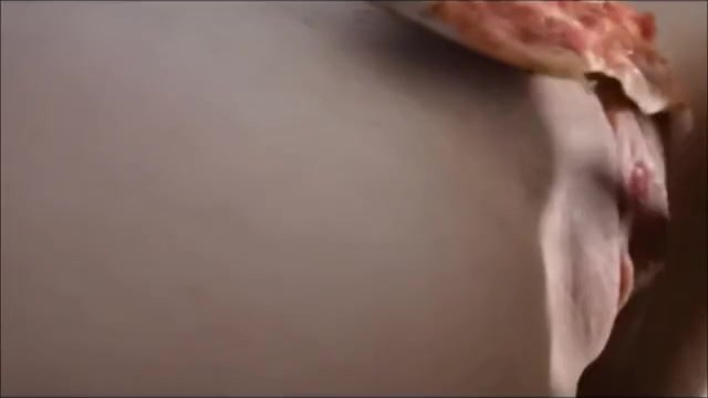 Pizza delivery girl licking pussy
