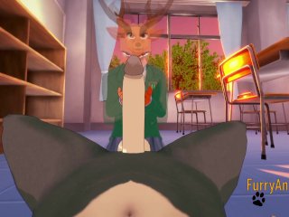 Beastars Yaoi 3D - Louse Da A Blowjob To Legosi