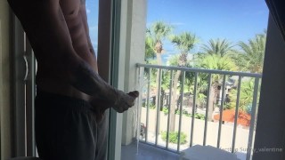PEOPLE CAME TO WATCH MY MONSTERCOCK CUM SHOW Sunny_Valentine