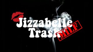 Sub Cumshot On Leather Dress Smoking Leather Femdom Handjob