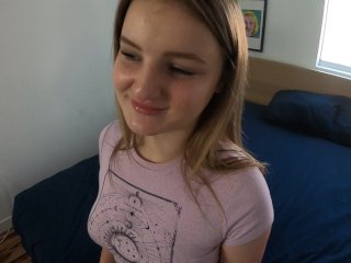 Cute Teen Gamer Loses Game Get Fucked By Daddy Eliza Eves