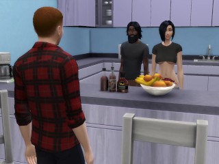 DDSims - Cheating_MILF Gets Impregnated by Homeless_Men - Sims 4