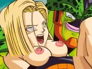 Dragon Ball - Android 18 And Seru Sex Scene