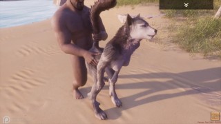 Rasha The Wild Life Furry Wolfgirl Adores Big Dick