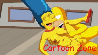 Marge and Homer’s honeymoon THE SIMPSONS CARTOON PORN