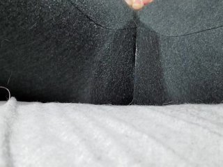 Unexpected Squirting Through Yoga Pants On My Lunch Break!