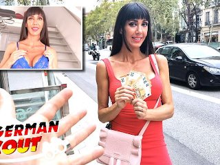 German Scout - Fit Big Tits Spanish Latina Milf Sofia I Rough Fuck At Pickup Casting Premium 1