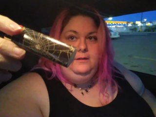 Ssbbw Opens Gift From Smoke Slave