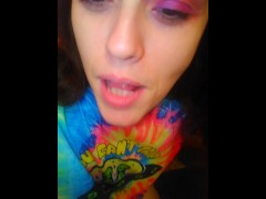 PinkMoonLust is a Farting Fart Fetish Piss Loving Hairy Hippie Girl Who Pees Standing like a Boy!