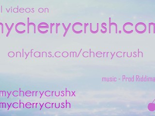 Cherry Crush - Joker Booty Tease andBlowjob Cumshot& Cheshire Oil Fuck Machine
