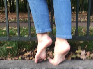 Barefoot And Naked In Public - Barefoot Girl Porn Videos - fuqqt.com