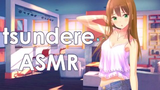 Asmr Roleplay The Difficult Situation Of ASMR Tsundere