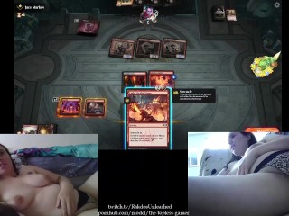 Streaming Magic Arena while_Playing with Myself