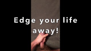 Jerking Off Compilation Of Edging Cumshots WITH PP