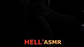 ASMR | Lucifer porn sex scene: hard rough fuck sweet sinner' pussy. Diabla sperm creampie in hell