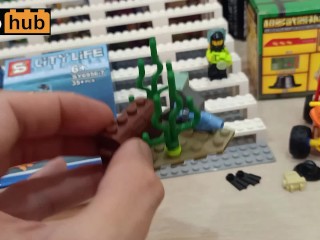 Vlog 01: I review Lego minifiguresthat I've bought and I_don't creampie my stepsister's ass