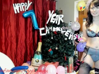 Balloon_Popping Titties_Camsesh  anniversary screaming