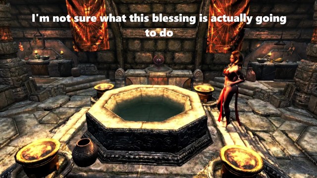 Andrea Gains The Blessing Of Dibella A Skyrim Story