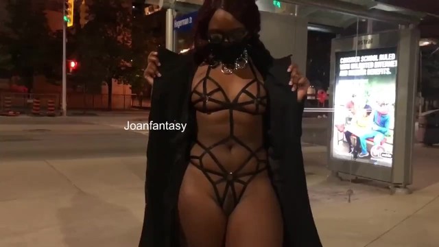 Risky Walk Downtown while Showing off my Outfit - Pornhub.com