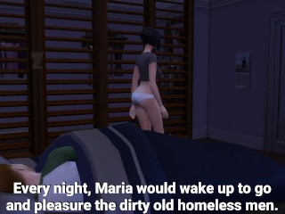 DDSims - Cuckold Watches Wife_Get Impregnated by Homeless - Sims 4