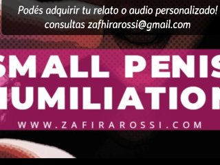 JOI INTERACTIVO SPH SMALL PENIS HUMILIATION ASMR ¡ENJOY! AUDIOONLY VOZ FEMENINA ARGENTINA