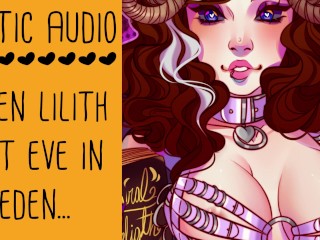 Lilith and Eve Roleplay POV_EROTIC AUDIO_Garden of Eden Lesbian