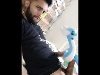 Fucking My Soft Dragonair Pokemon Plushie Until I Cum