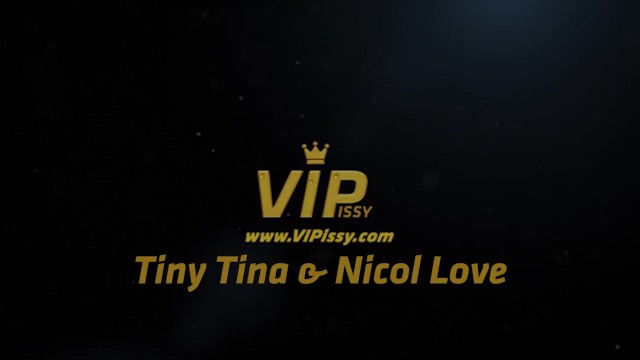 Sexy Tiny Tina and Nicol Love Piss And Play