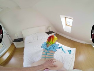 VIRTUAL TABOO - Colorful Haired Busty Beauty