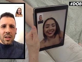 DoeGirls - Kitty Love Big Tits Venezuelan Babe_POV Blowjob For_Cash