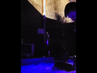 HOT Ebony Slut Deepthroats White Cock In Hot Tub , Gets Titty Fucked AndEnds With AFacial