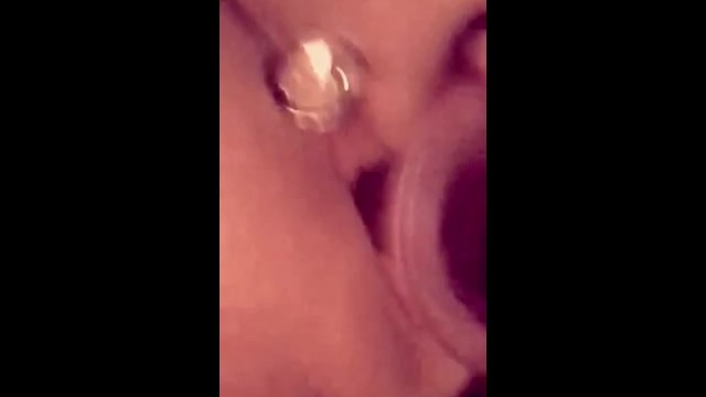 I love fucking my pussy with my butt plug in 17