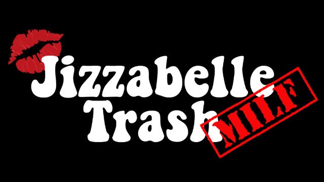 Smoking JIZZABELLE TRASH Rides Human Dildo