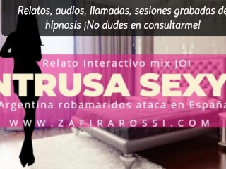 PARTE 1 ROLEPLAY INTERACTIVO & JOI ARGENTINA SEXY_EN ESPAÑA AUDIO ONLY HOTASMR VOICE