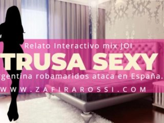 PARTE 2ROLEPLAY INTERACTIVO & JOI ARGENTINA SEXY EN ESPAÑA AUDIO ONLY_HOT ASMR_VOICE