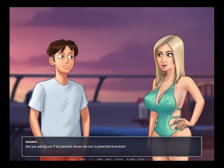 Summertime Saga Part_70: Fucking Iwanka on a Yacht!