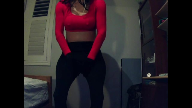 Killer Jane Pt2! This female masked Jane shows you her busty tight body and her butt! 13