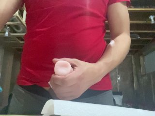Taking A Study Break To Jerk Off With My Fleshlight And Cum