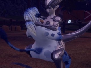 Futa Alien Fuck Big Tits Cowgirl (Lap Dance)
