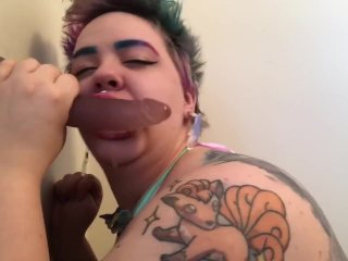 Sloppy Blowjob From Needy Transboy