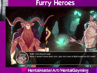 Offering a magichand! Furry Heroes #2 W/HentaiGayming