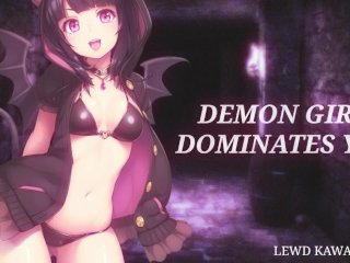 Demon GirlDominates You (Sound Porn) (English_ASMR)