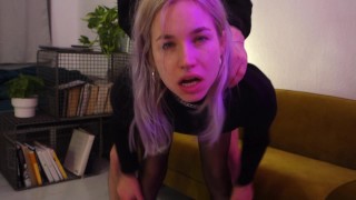 Fucked Her Through Ripped Pantyhose Foot Job Squirting Cumshot Quarantine Dance So Horny