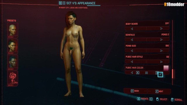 V Porn Rep Shemen - Cyberpunk 2077 - Female Character has a Penis (Shemale) - Pornhub.com