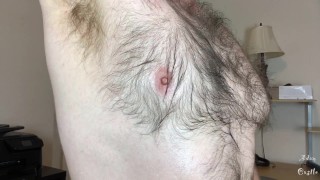 Homo Lick & Clean My Sweaty Nipples & Pansy's Chest