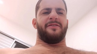 Hairy Chested Stud Gentle ASMR Straight Friend Whispering Dirty Talk Alpha Stud Is Your Friend